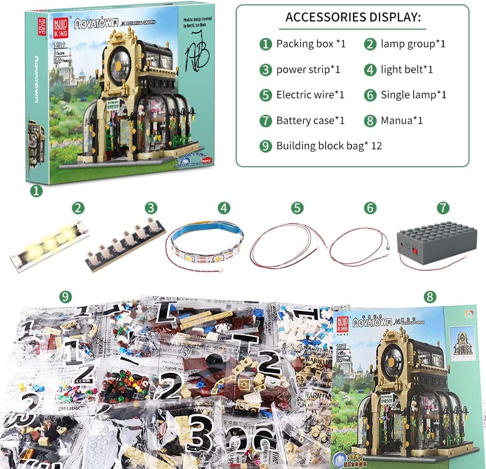 16019 The Botanical Garden MOC Block Building Set | 2,147 PCS - Image 5 of 7 | TheBrickTube