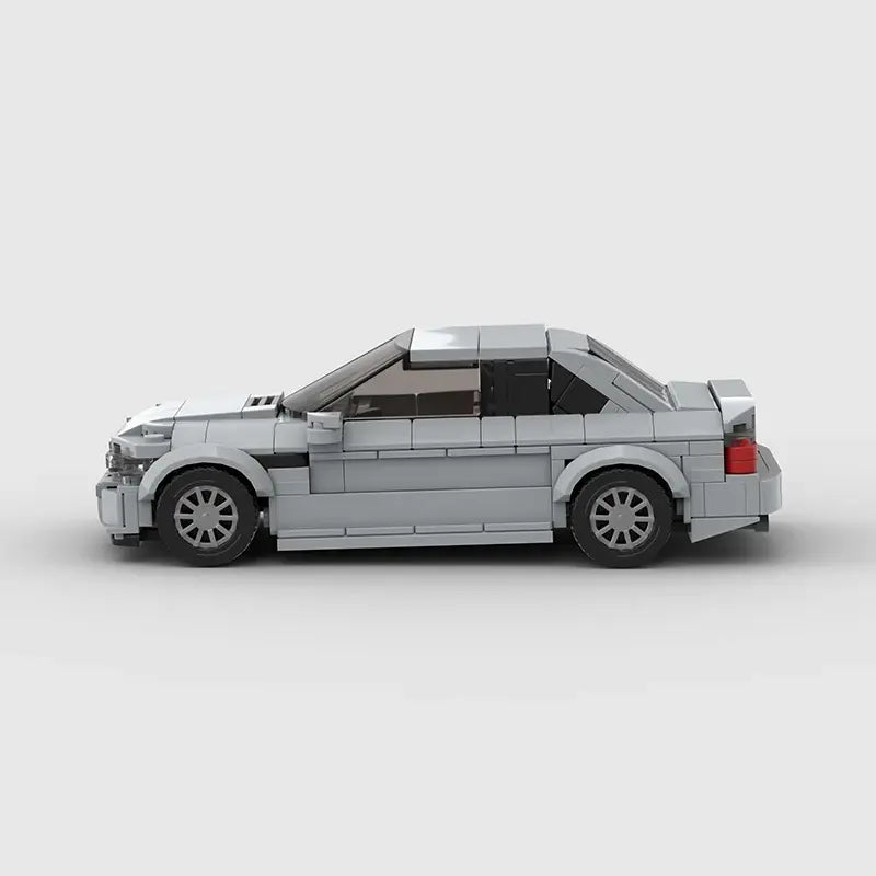 BMW M3 E46 brick model - detail close-up - TheBrickTube