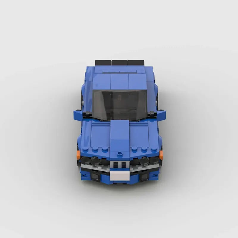 BMW 635CSI brick model - display view - TheBrickTube
