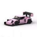 Porsche 911|Hoonipigasus brick model - front angle view - TheBrickTube