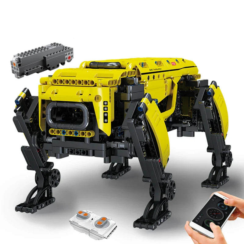 Remote Control Robot Dog Brick Set – Motorized Model - Main Image | TheBrickTube