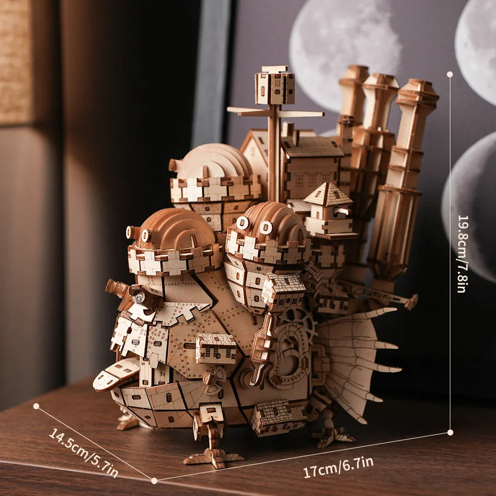 Creative Castle 3D Wooden Puzzle – DIY Architectural Model - Image 7 of 7 | TheBrickTube