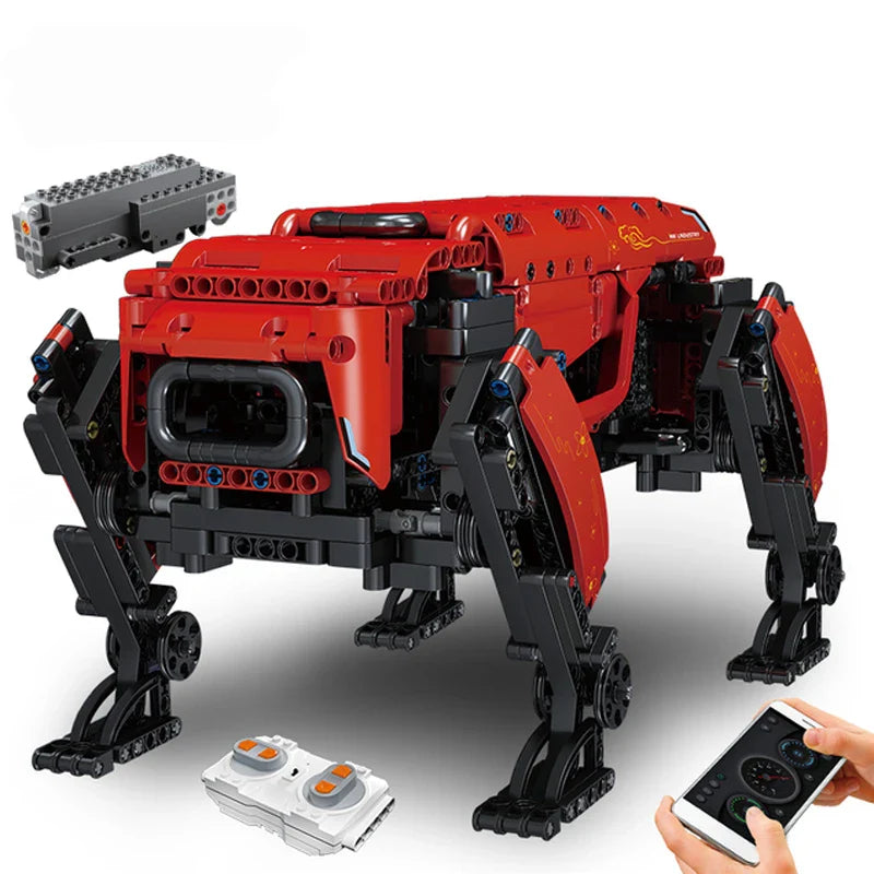 Remote Control Robot Dog Brick Set – Motorized Model - Image 7 of 7 | TheBrickTube