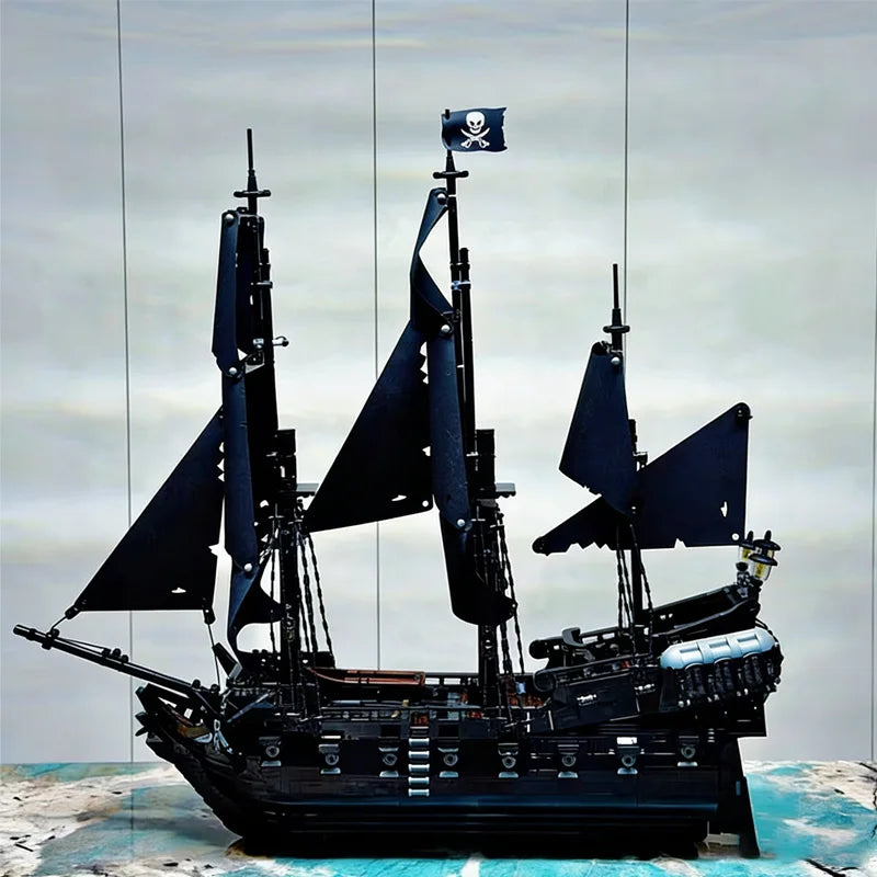 Classic Pirate Sailing Ship Brick Set – 2862PCS | Ship Building Blocks - Image 2 of 5 | TheBrickTube