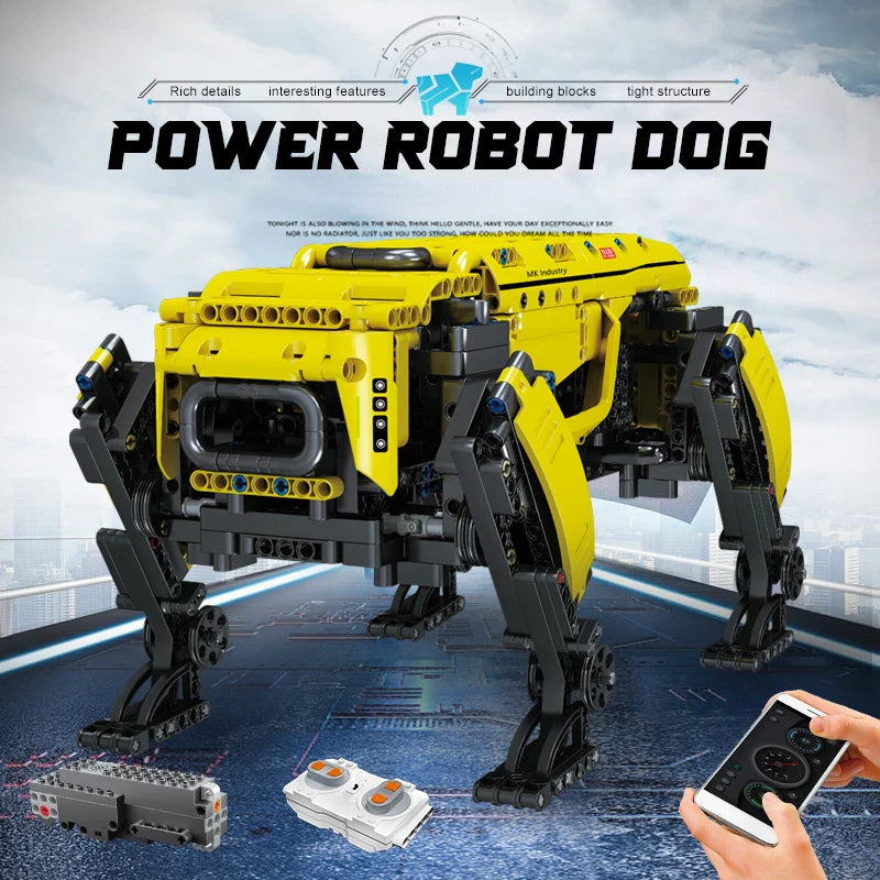 Remote Control Robot Dog Brick Set – Motorized Model - Image 2 of 7 | TheBrickTube