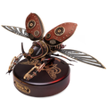 Steampunk Turtle 3D Wooden Puzzle – Mechanical Model with LED Light - Main Image | TheBrickTube