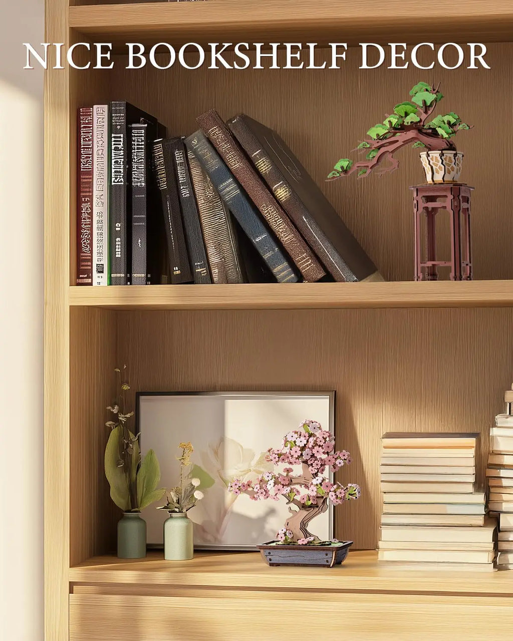 Sakura Bonsai Wooden 3D Puzzle – Easy Assembly Evergreen Pine Model Kit for Home Decor & Gifts - Image 6 of 6 | TheBrickTube