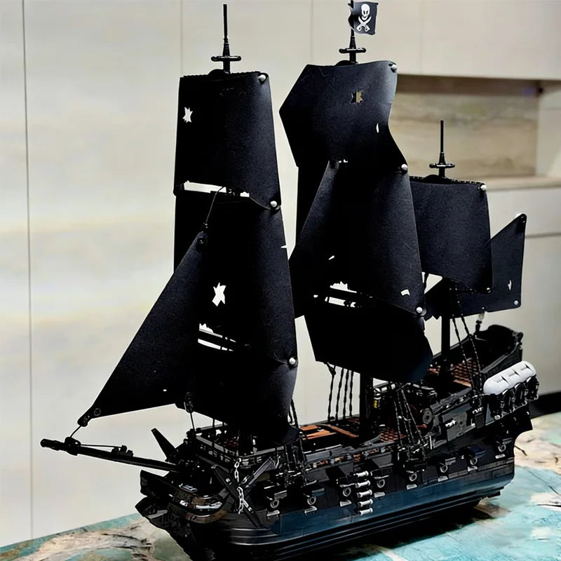 Classic Pirate Sailing Ship Brick Set – 2862PCS | Ship Building Blocks - Image 3 of 5 | TheBrickTube