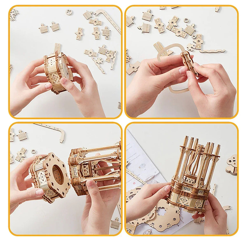 Ferris Wheel 3D Wooden Puzzle – DIY Assembly Model for Display & Decor - Image 5 of 7 | TheBrickTube