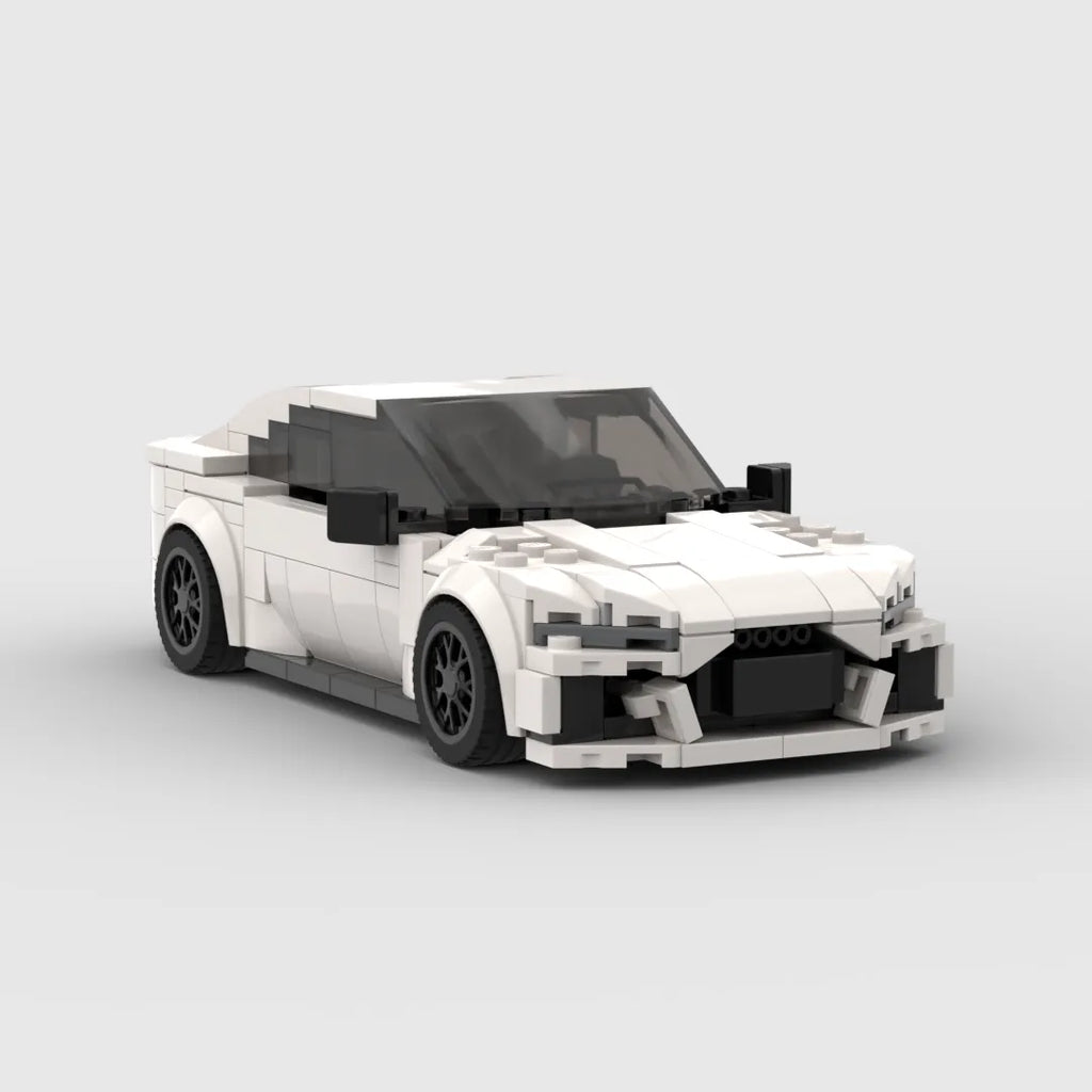 Audi RS7|Grey brick model - side profile view - TheBrickTube