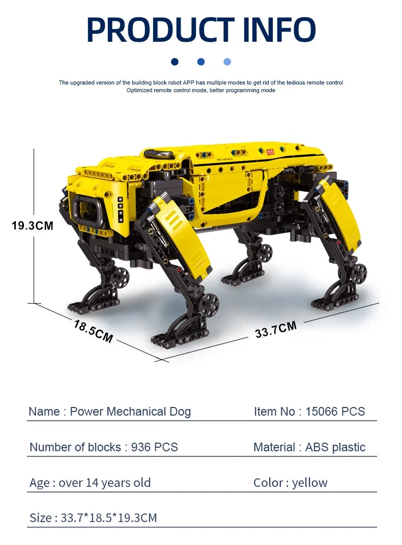 Remote Control Robot Dog Brick Set – Motorized Model - Image 6 of 7 | TheBrickTube