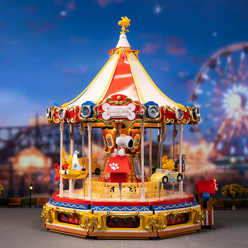Pantasy x Snoopy Carousel 86904 - Image 2 of 2 | TheBrickTube