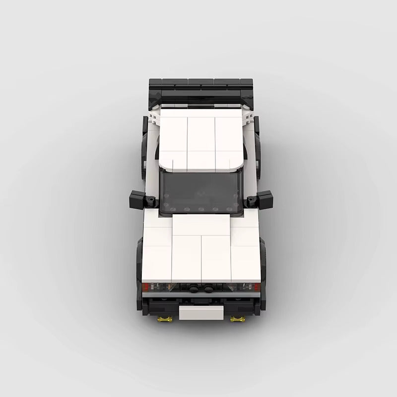 Toyota Celica Classic brick model - display view - TheBrickTube