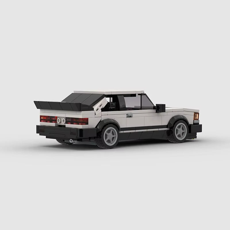 Toyota Celica Classic brick model - detail close-up - TheBrickTube