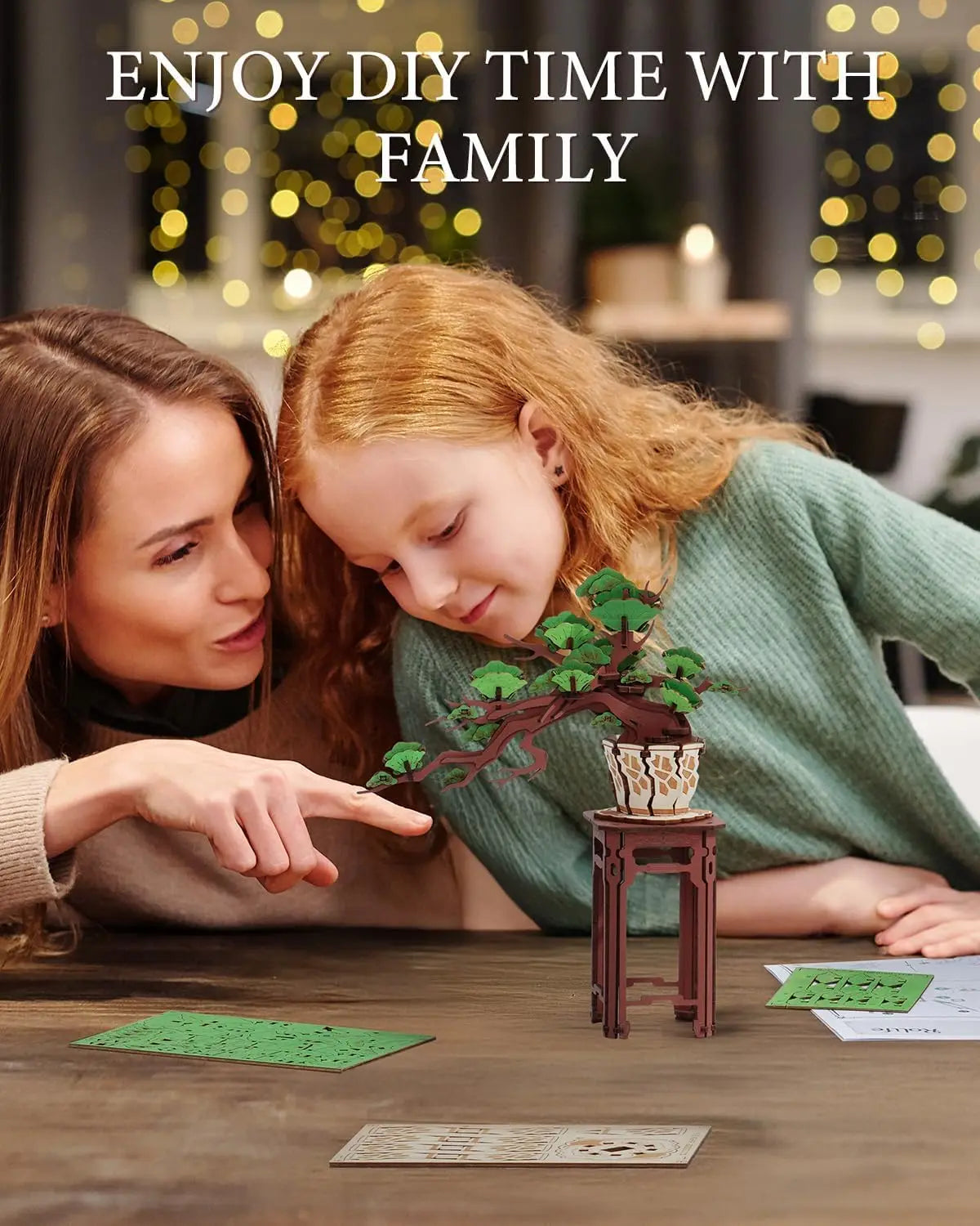 Sakura Bonsai Wooden 3D Puzzle – Easy Assembly Evergreen Pine Model Kit for Home Decor & Gifts - Image 3 of 6 | TheBrickTube