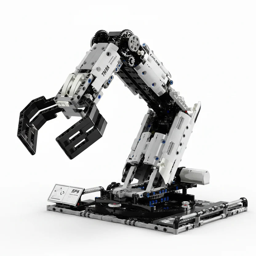 Robotic Arm Building Blocks 1029PCS – Remote Control Mechanical Arm DIY STEM - Main Image | TheBrickTube