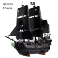Classic Pirate Sailing Ship Brick Set – 2862PCS | Ship Building Blocks - Main Image | TheBrickTube
