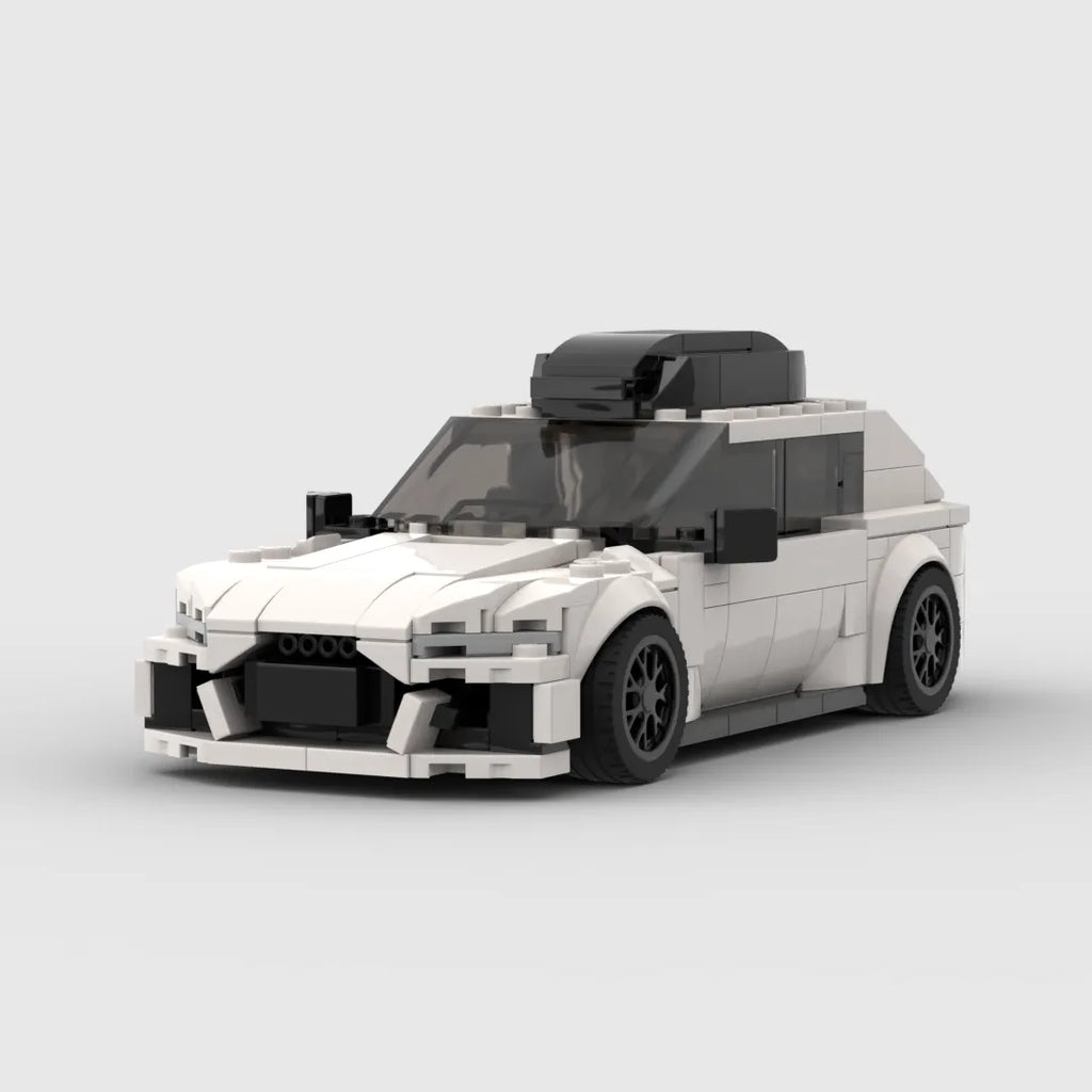 Audi RS6 brick model - display view - TheBrickTube