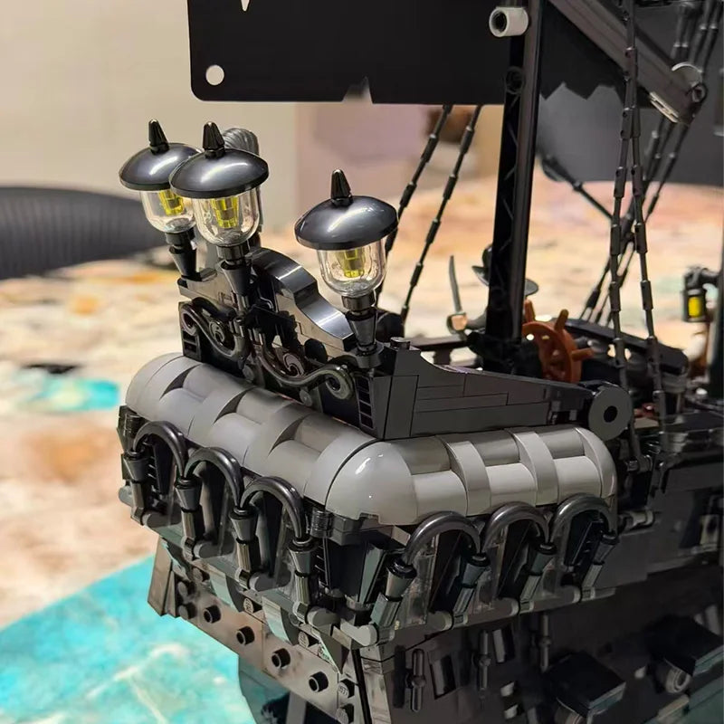 Classic Pirate Sailing Ship Brick Set – 2862PCS | Ship Building Blocks - Image 5 of 5 | TheBrickTube