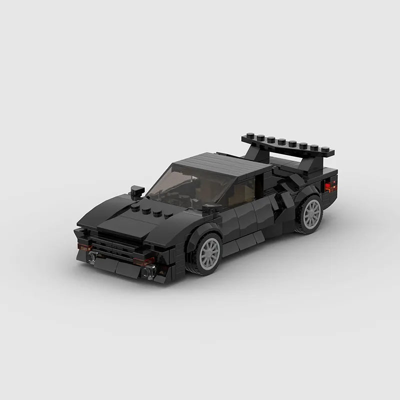 De Tomaso Pantera GT5S brick model - display view - TheBrickTube