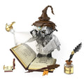 Magical Owl Doctor Building Blocks – Light-Up Book Model 074 - Main Image | TheBrickTube