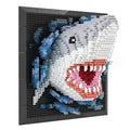 Animal Head Wall Building Blocks – 3D DIY Decor Model 043 - Main Image | TheBrickTube