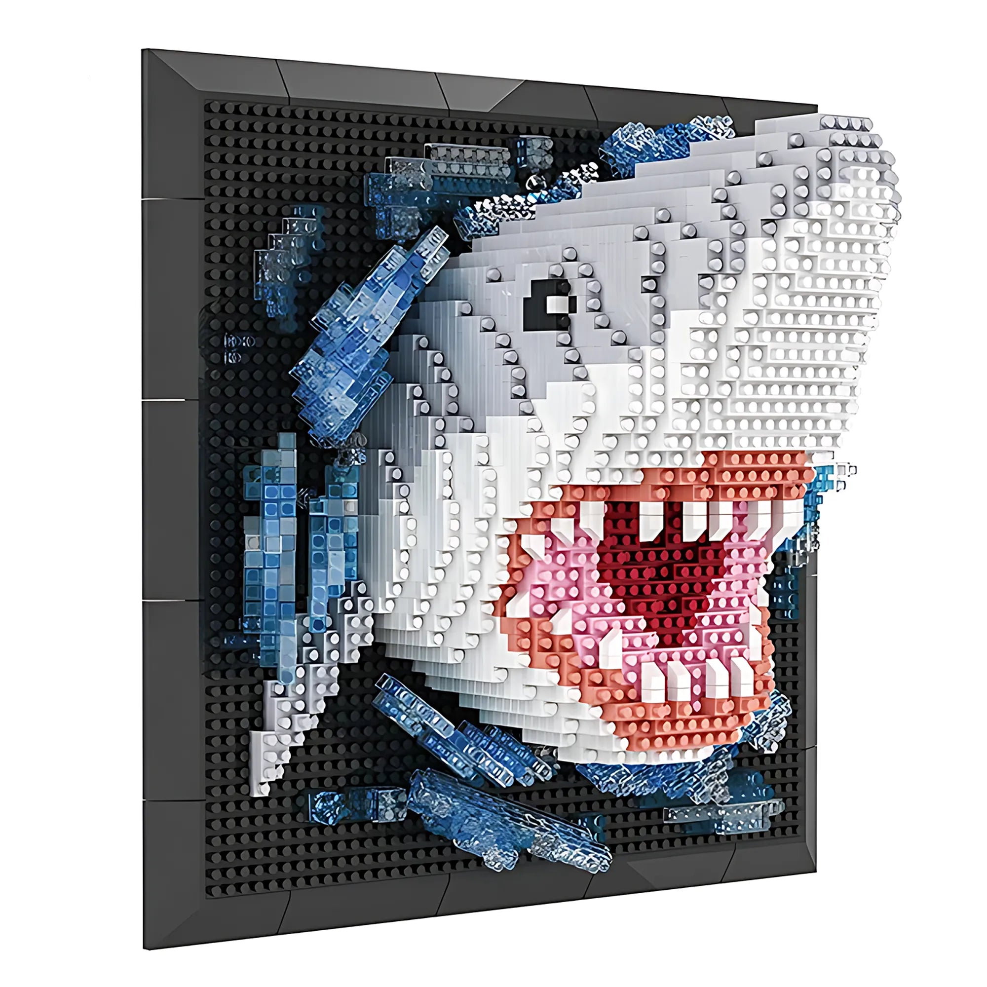 Animal Head Wall Building Blocks – 3D DIY Decor Model 043 - Main Image | TheBrickTube