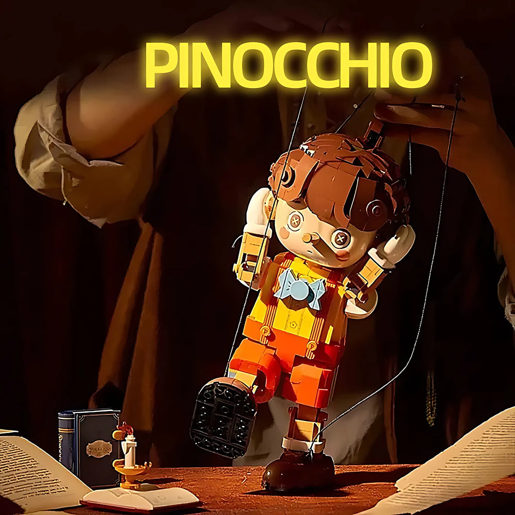 Pinocchio Building Blocks – Classic Fairy Tale Puppet Model - Image 3 of 4 | TheBrickTube