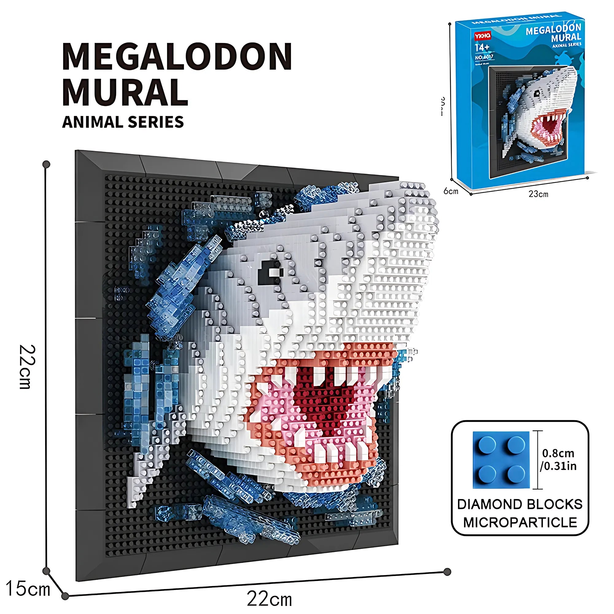 Animal Head Wall Building Blocks – 3D DIY Decor Model 043 - Image 4 of 8 | TheBrickTube
