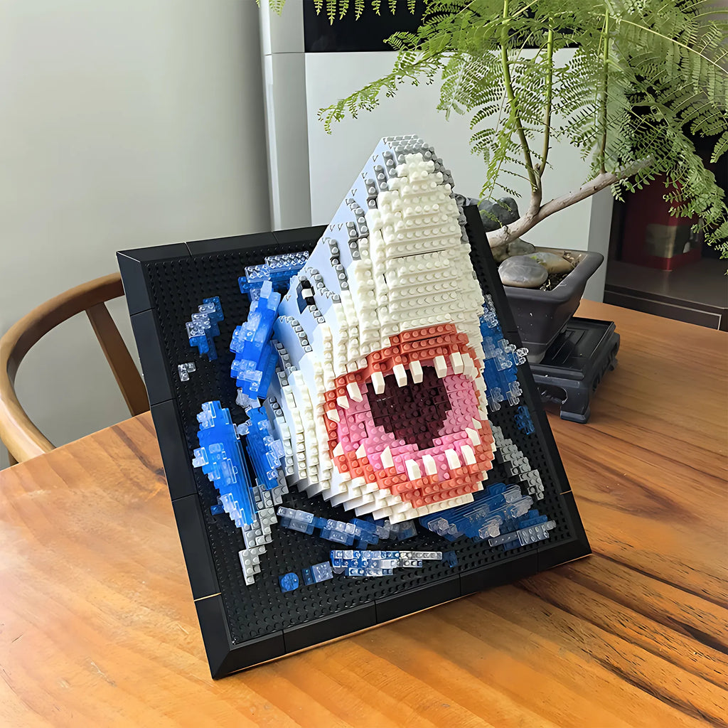 Animal Head Wall Building Blocks – 3D DIY Decor Model 043 - Image 3 of 8 | TheBrickTube
