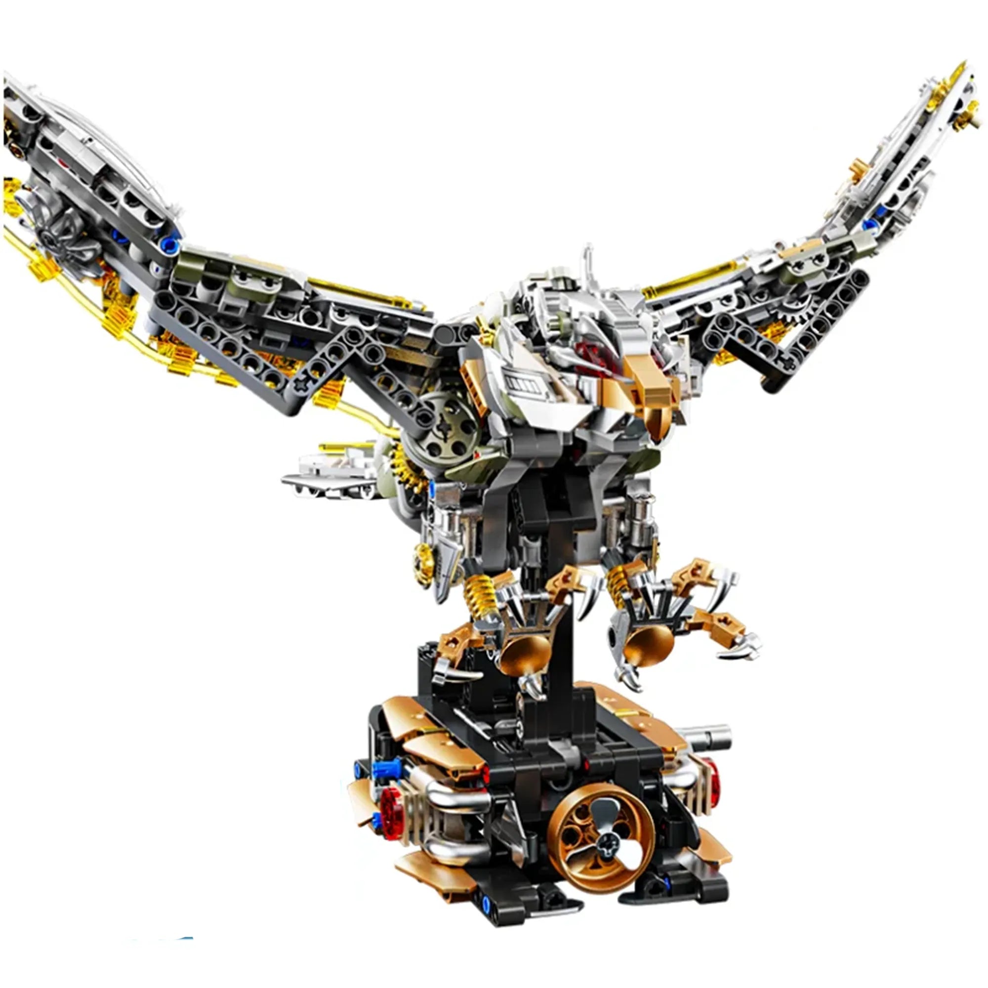 Mechanical Eagle Building Blocks – 1168 PCS Motorized Display Model 035 - Main Image | TheBrickTube