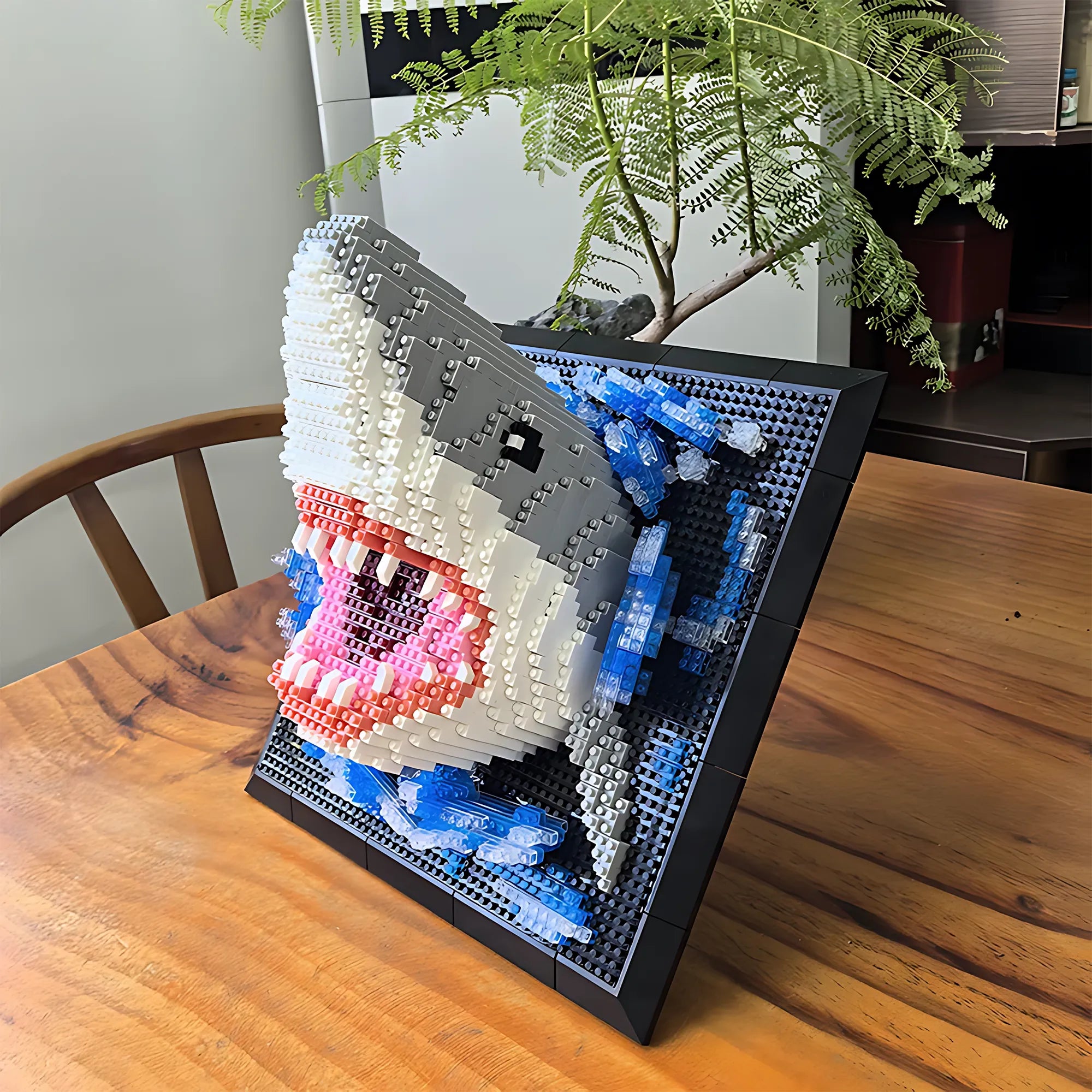 Animal Head Wall Building Blocks – 3D DIY Decor Model 043 - Image 2 of 8 | TheBrickTube