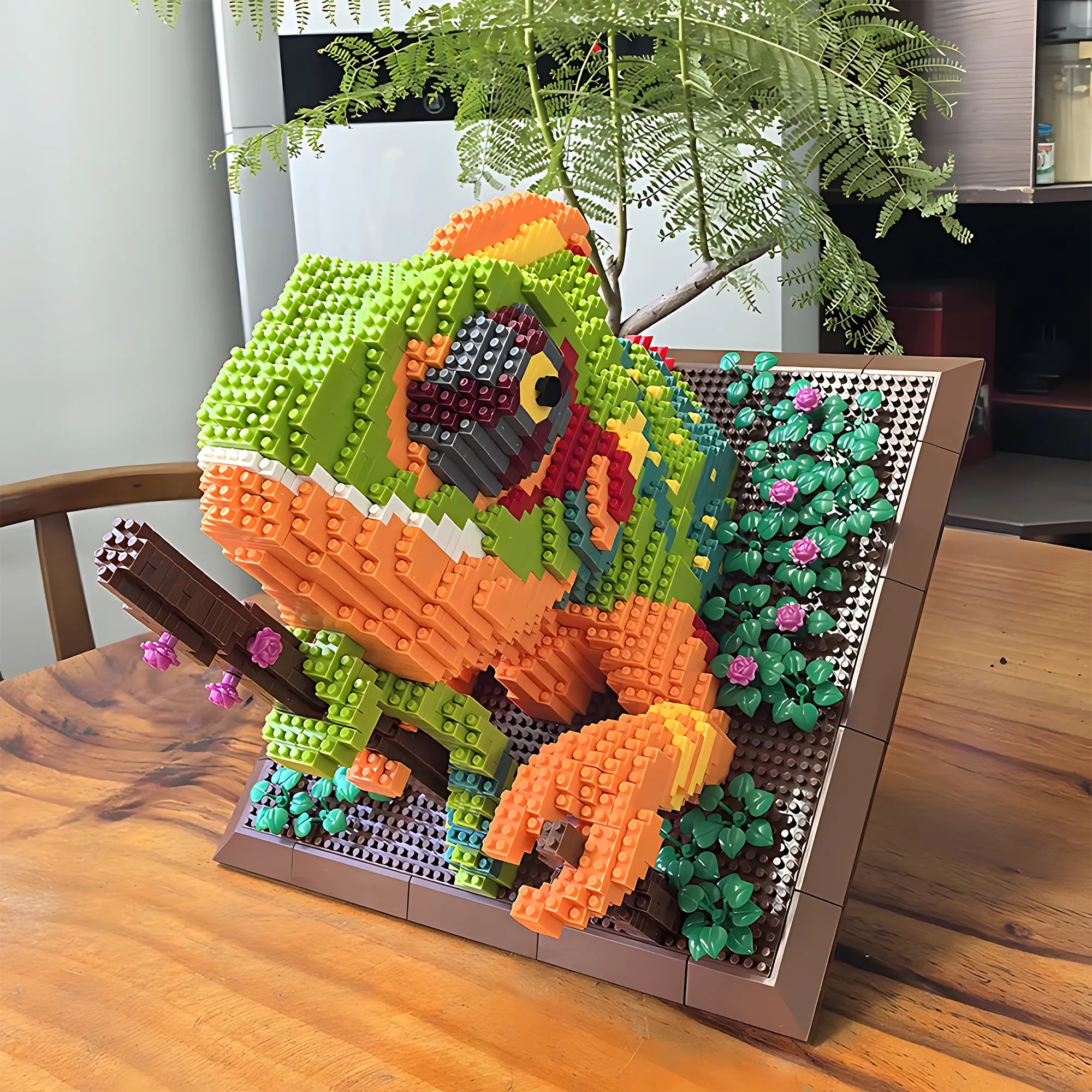 Animal Head Wall Building Blocks – 3D DIY Decor Model 043 - Image 6 of 8 | TheBrickTube