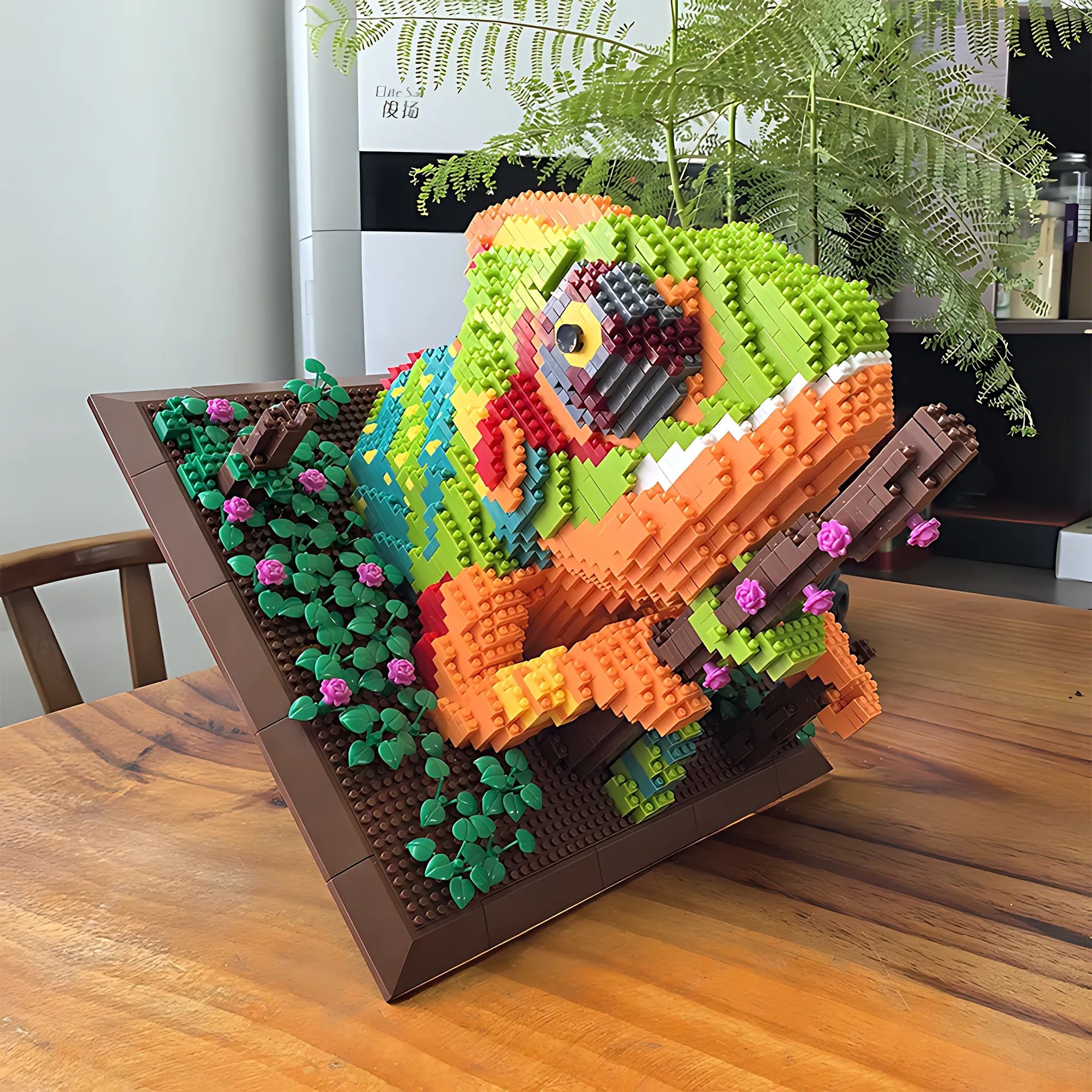 Animal Head Wall Building Blocks – 3D DIY Decor Model 043 - Image 7 of 8 | TheBrickTube