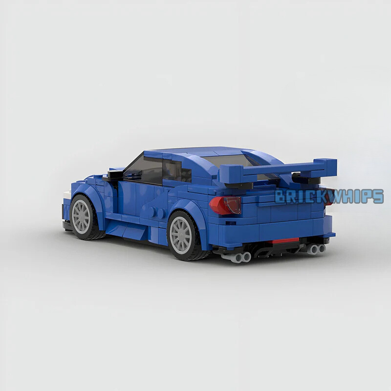 Subaru Impreza WRX STI 2016 brick model - side profile view - TheBrickTube