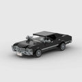 Chevrolet Chevelle brick model - front angle view - TheBrickTube
