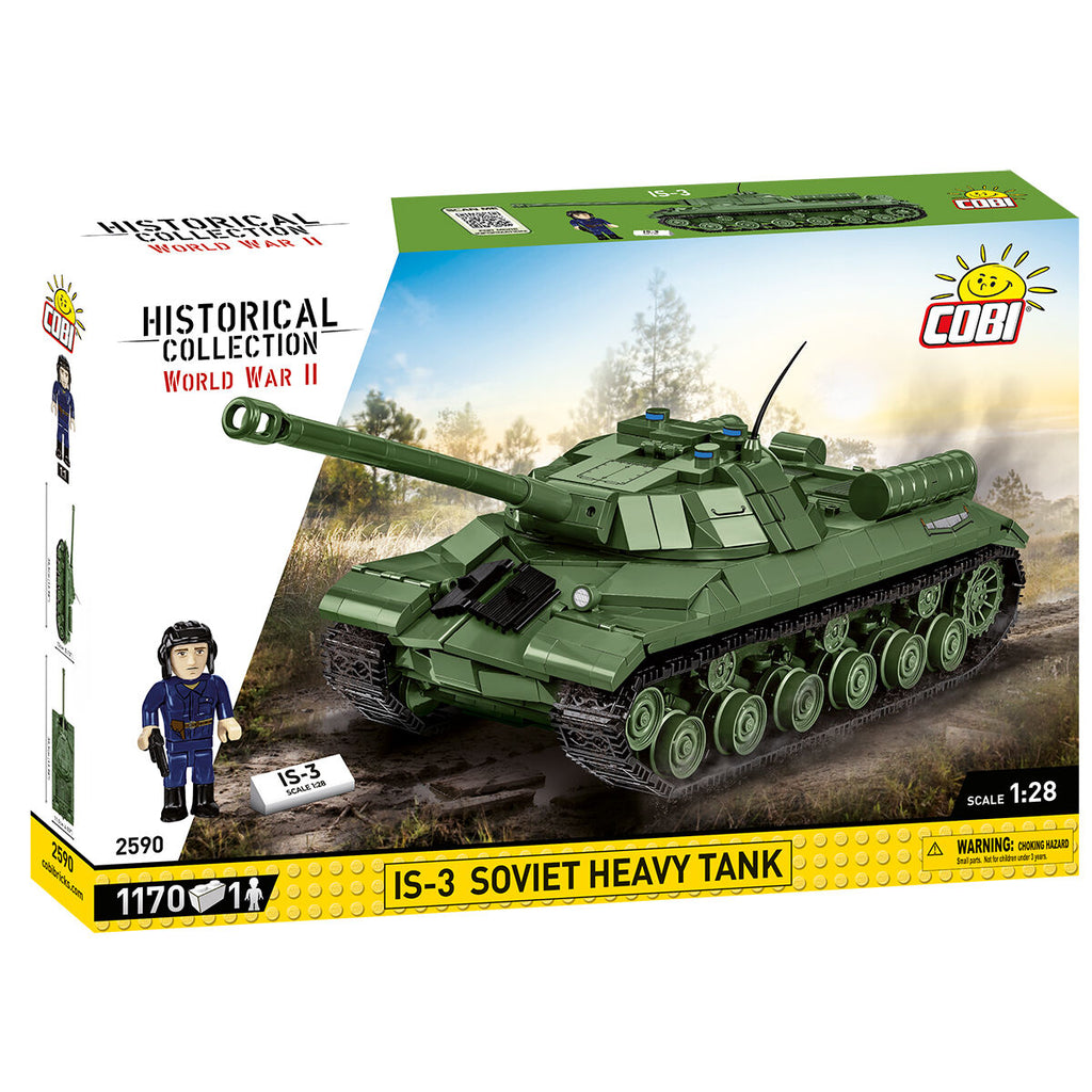 IS-3 Soviet Heavy Tank Building Set - Main Image | TheBrickTube