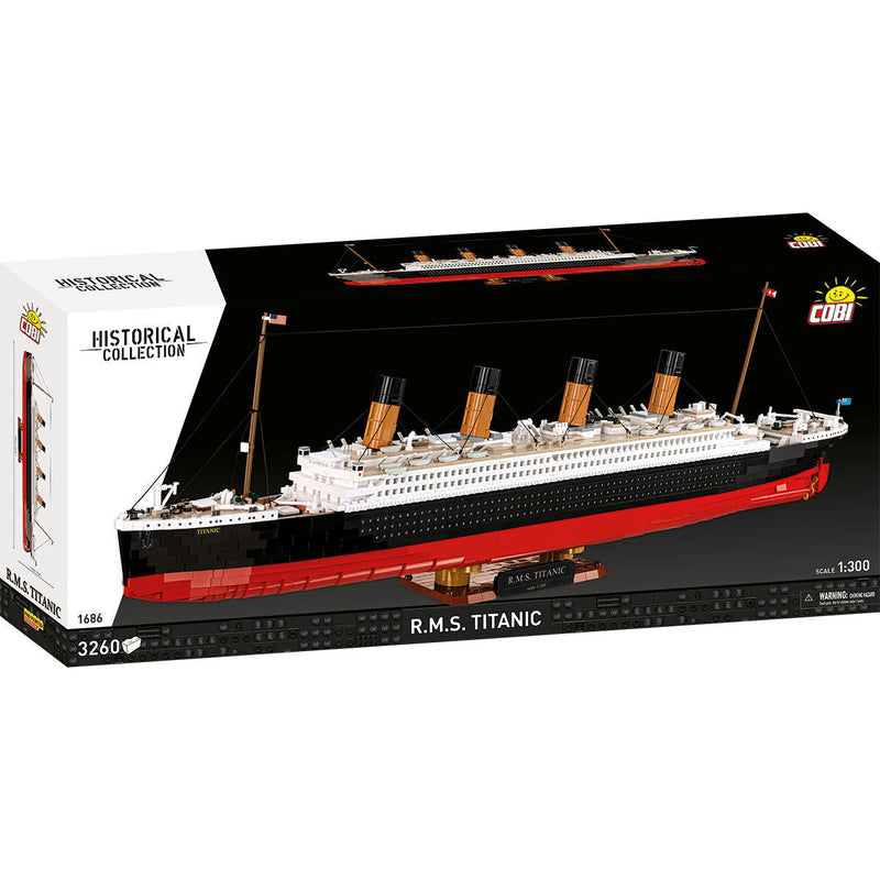 R.M.S. Titanic 1:300 Scale Building Set - TheBrickTube