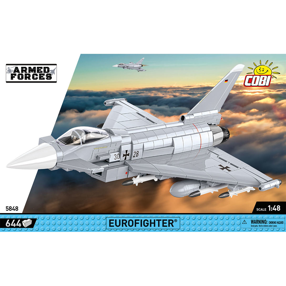 Eurofighter Typhoon Jet Fighter (Germany) Building Set - Image 3 of 6 | TheBrickTube