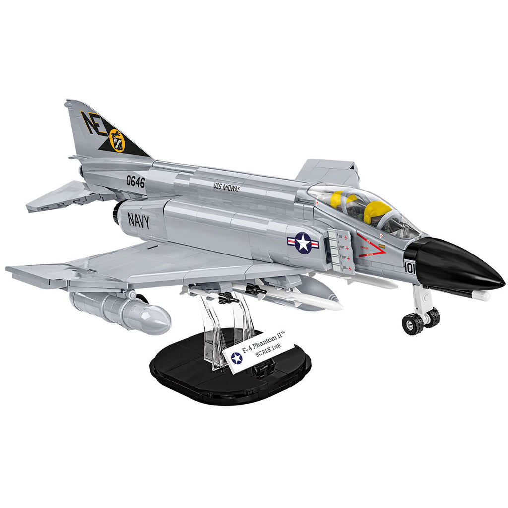 F-4 Phantom II Jet Fighter Building Set - Image 6 of 6 | TheBrickTube