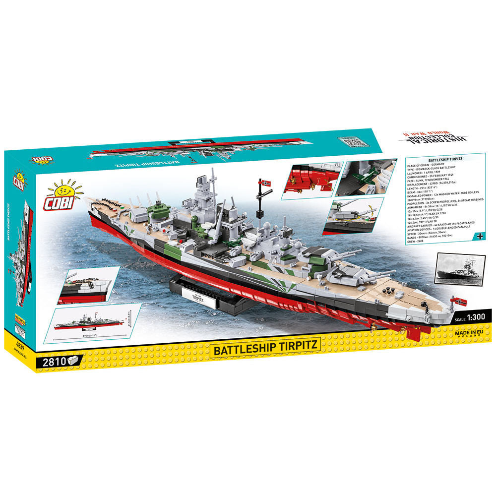 Battleship Tirpitz Building Set - Image 2 of 6 | TheBrickTube