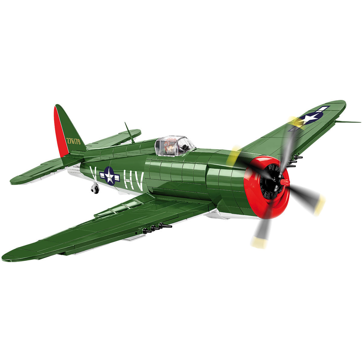 P-47 Thunderbolt Plane Building Set - Image 5 of 6 | TheBrickTube