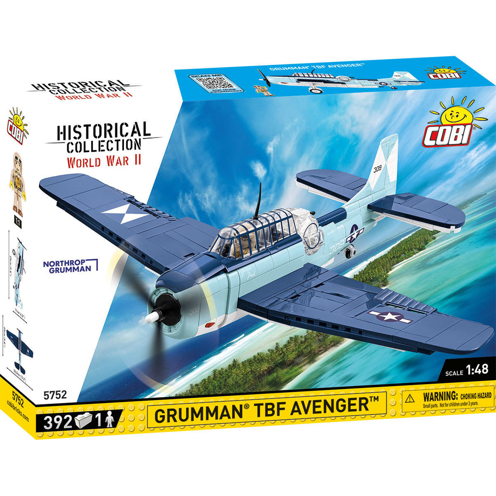 Grumman TBF Avenger Torpedo Bomber Building Set - Main Image | TheBrickTube