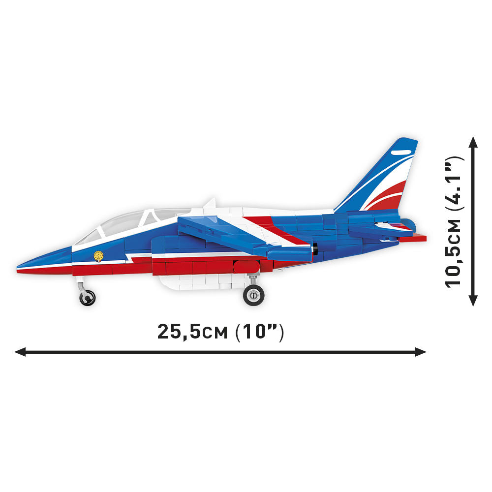 Alpha Jet - Patrouille de France Attack Jet Building Set - Image 5 of 6 | TheBrickTube
