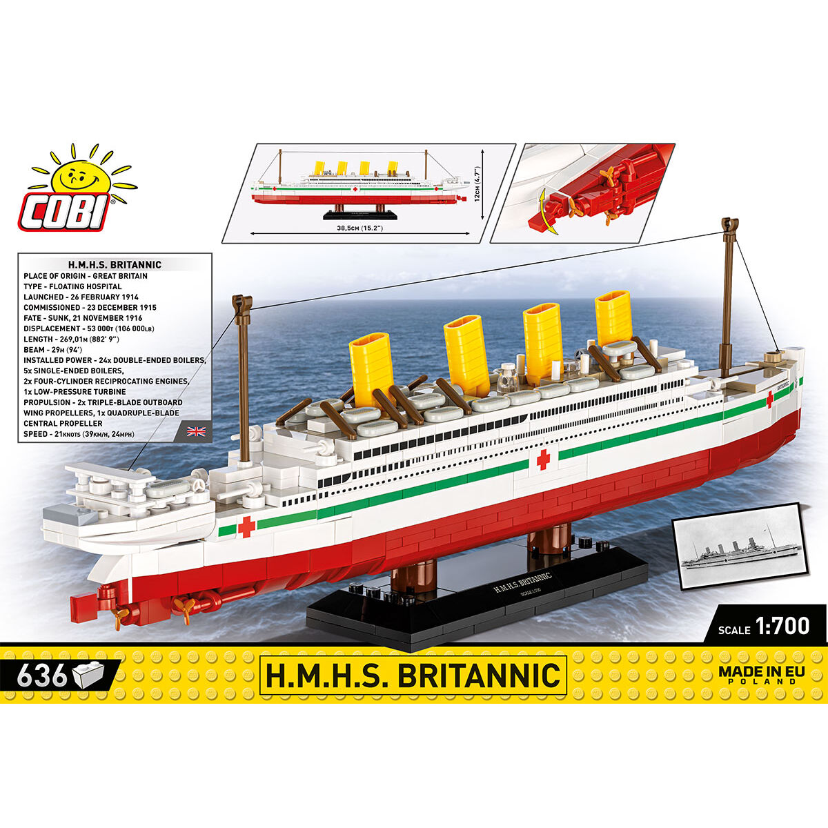 H.M.H.S. Britannic Building Set - Image 4 of 6 | TheBrickTube