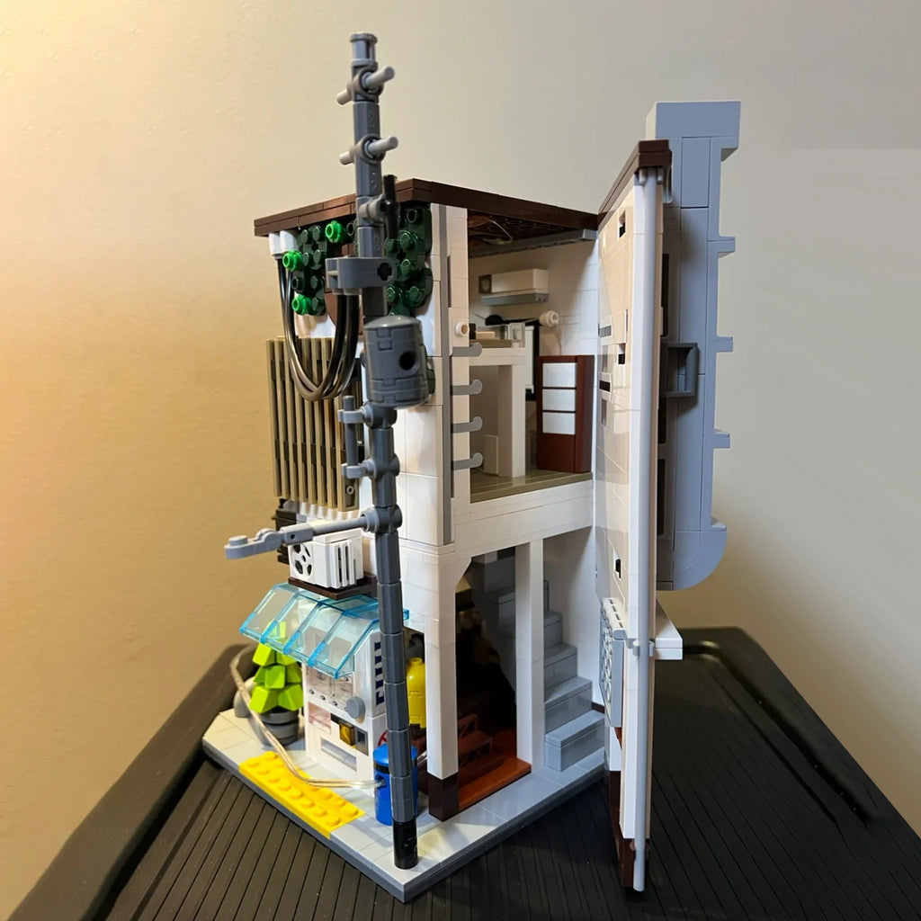 C66006 Japanese Steamed Bun House Creator Expert | Modular Building Blocks - Image 7 of 10 | TheBrickTube