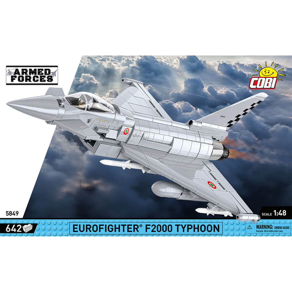 Eurofighter F2000 Typhoon Fighter (Italy) Building Set - Image 3 of 6 | TheBrickTube