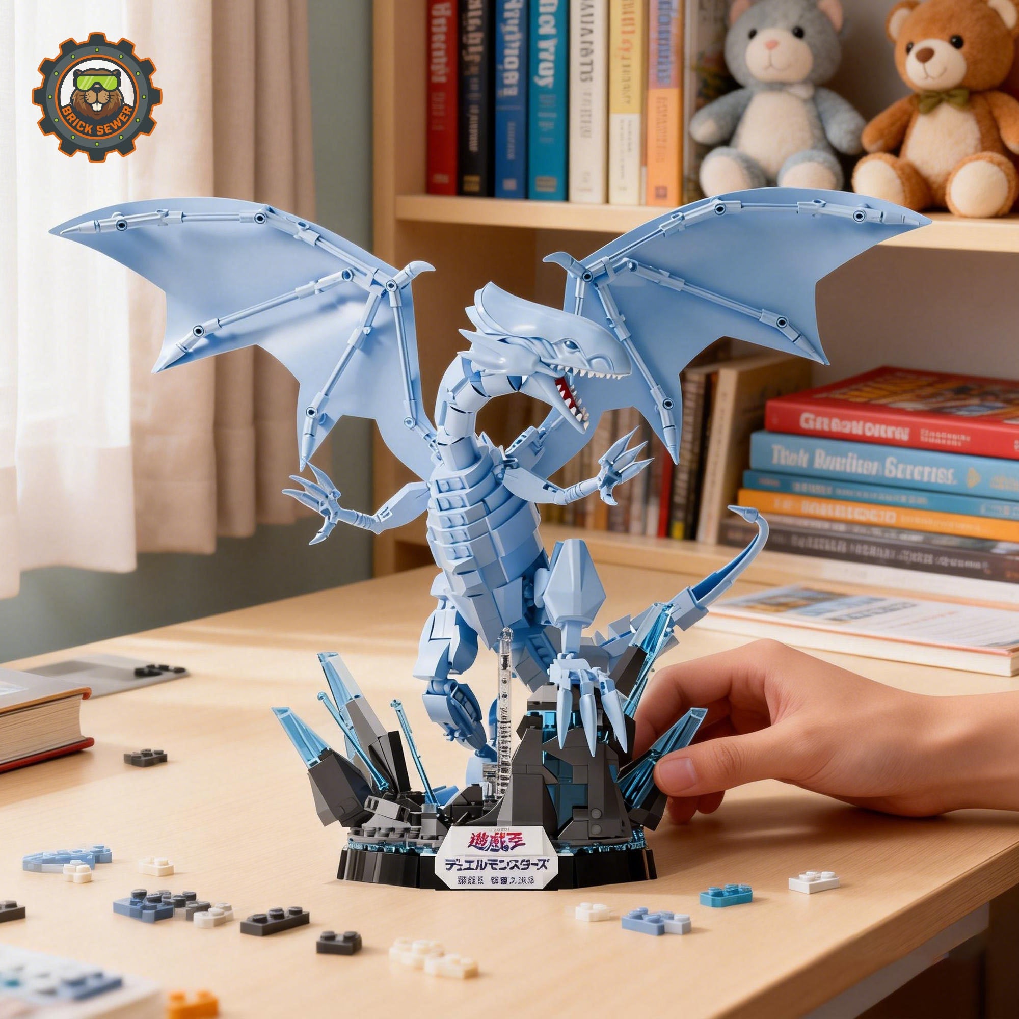 Blue Eyes White Dragon 1239pcs | Building Blocks Set - Image 6 of 9 | TheBrickTube