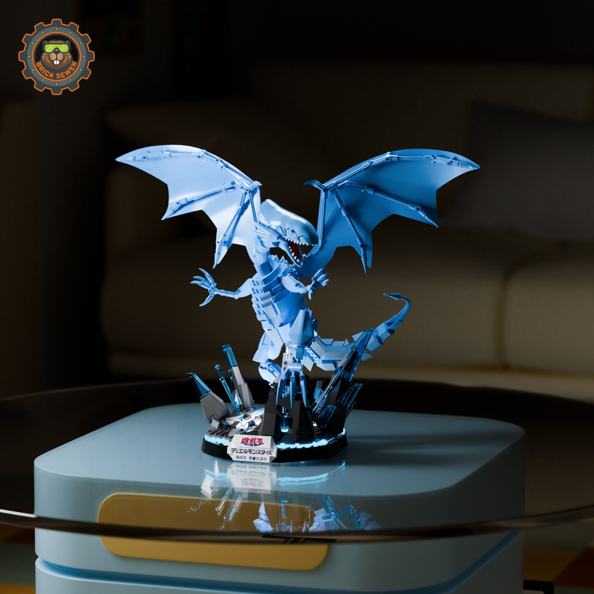 Blue Eyes White Dragon 1239pcs | Building Blocks Set - Image 7 of 9 | TheBrickTube