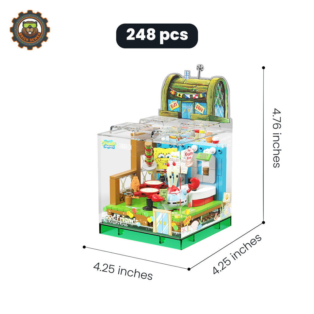 Krusty Krab Building Blocks 248pcs - Image 3 of 8 | TheBrickTube